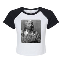 Native American Indian Treasured History Original Raglan Crop Top | Artistshot