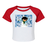 Detective Conan Kiri Raglan Crop Top | Artistshot