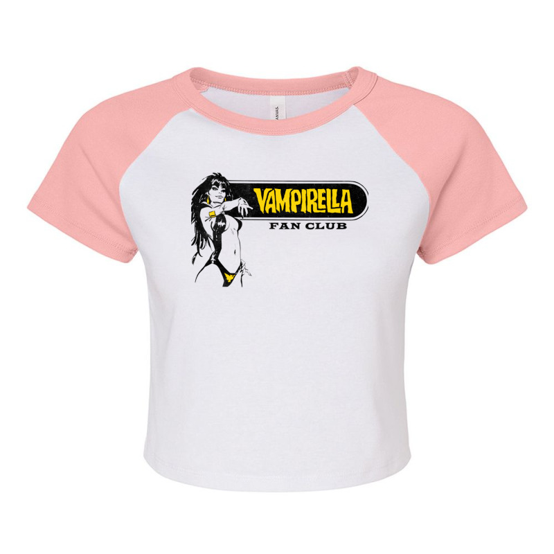 Vampirella Fan Club 1 Raglan Crop Top by ezzharymymg | Artistshot