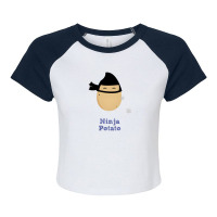 Is Potato Sweet Cute Shirt Sticker Raglan Crop Top | Artistshot