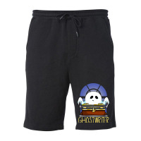 Ghostwriter Ghost Writer Author Funny Halloween Wr Fleece Short | Artistshot