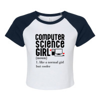 Limited Edition Computer Science-6mwag Raglan Crop Top | Artistshot