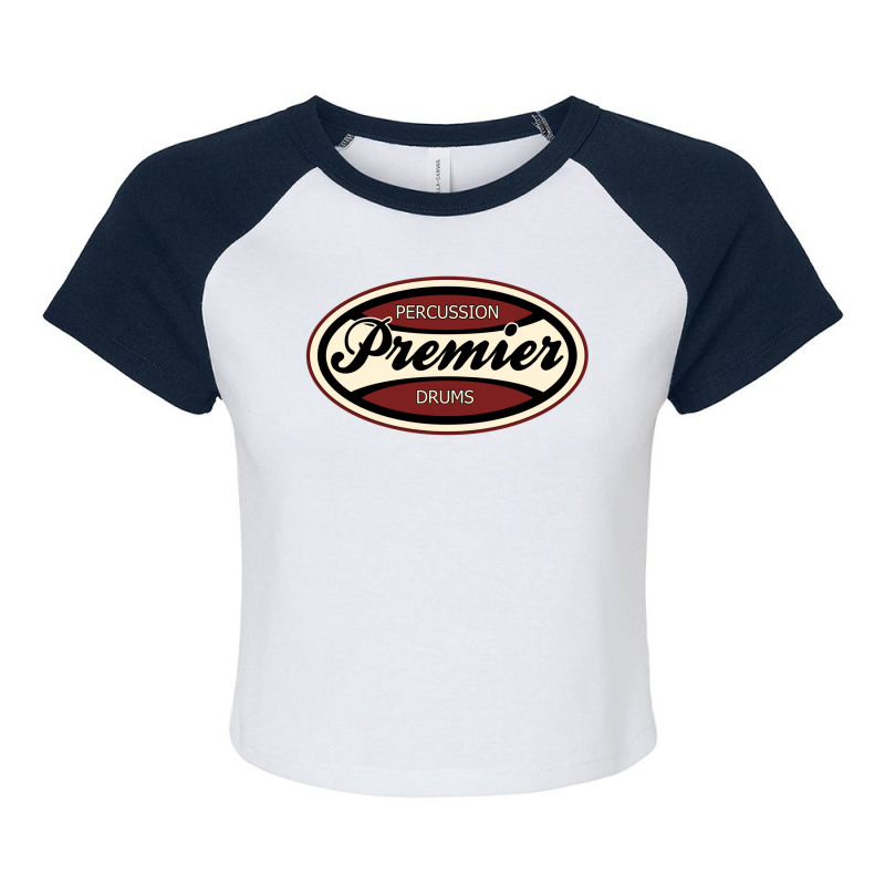 Old Oval Premier Raglan Crop Top by peickkerberk | Artistshot