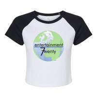 Parks And Recreation Entertainment 720 T Shirt Raglan Crop Top | Artistshot