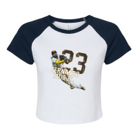 Super Baseball Goals Game Raglan Crop Top | Artistshot