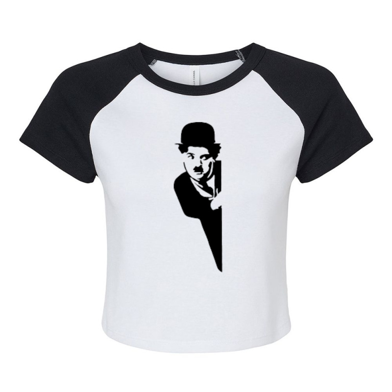 Charlie Chaplin  1 Raglan Crop Top by bouzoshadzirh | Artistshot