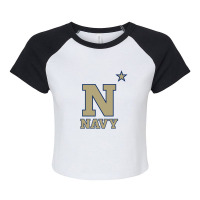 Us Naval Academy Raglan Crop Top | Artistshot