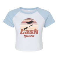 Gift Idea For Lash Artist Lash Boss Lash Tech Or L Raglan Crop Top | Artistshot