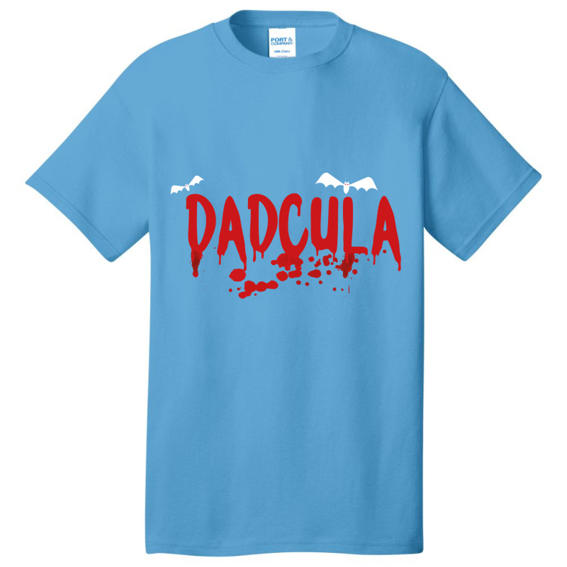 Dadcula  Dracula  Cute Funny Halloween Costume Design   Copy Basic T-shirt | Artistshot