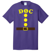 Doc Dwarf Halloween Costume Tee Matching Family Doc Dwarf Basic T-shirt | Artistshot