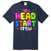 Head Start Crew Teacher Early Childhood Education Preschool T Shirt Basic T-shirt | Artistshot