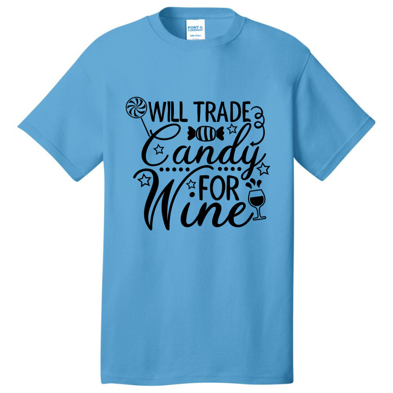 Candy For Wine Basic T-shirt by webberkyla | Artistshot