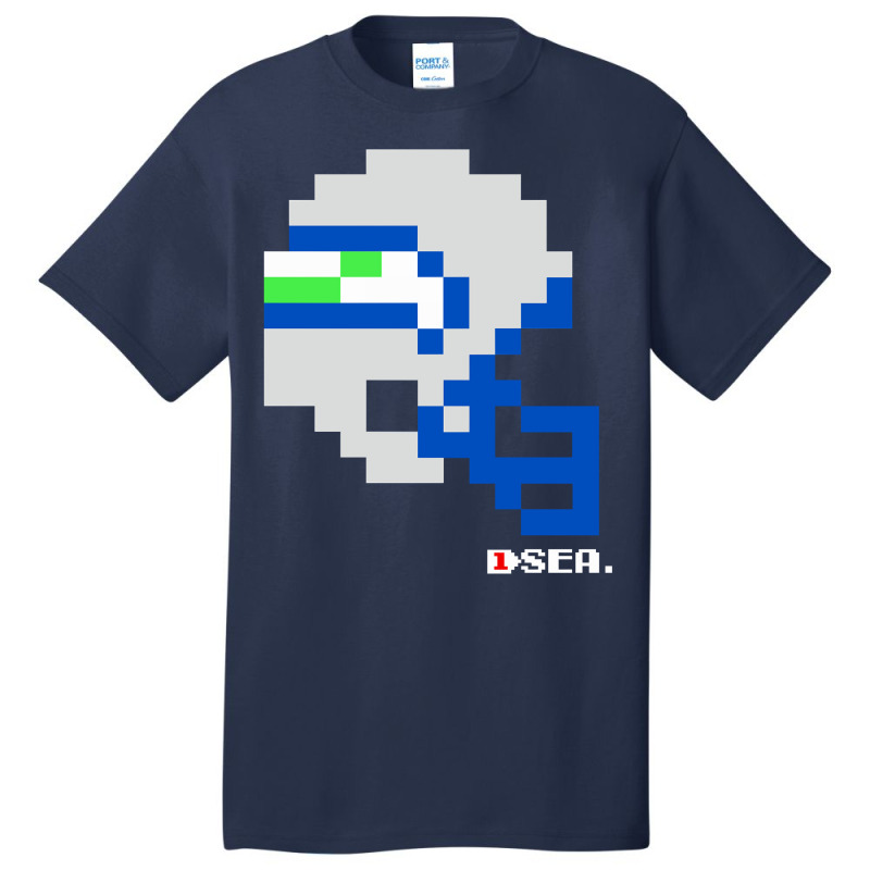 Sea Original Helmet - Tecmo Bowl Basic T-shirt | Artistshot