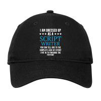 Funny Screenwriter Saying Screenplay Writer Adjustable Cap | Artistshot