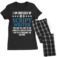 Funny Screenwriter Saying Screenplay Writer Women's Pajamas Set | Artistshot