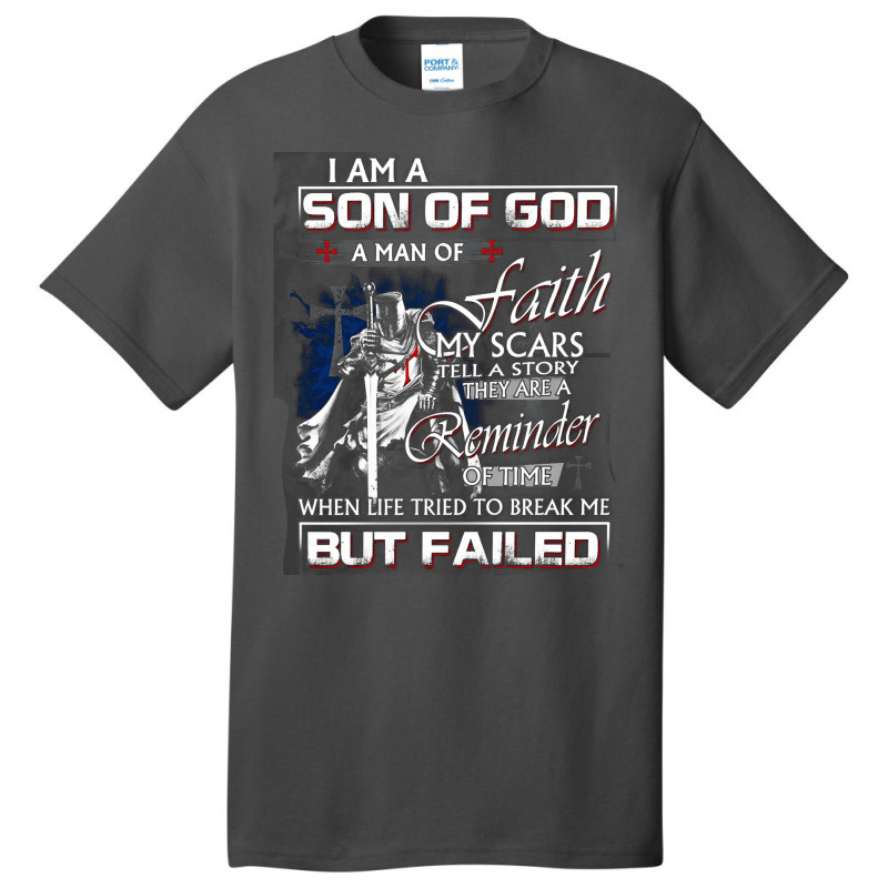 I Am A Son Of God Jesus Warrior Christ, Son Of God, I Am A Son Of God  Basic T-shirt | Artistshot