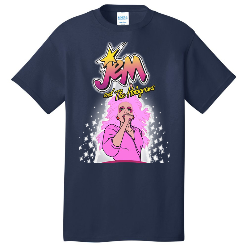 Jem And The Holograms Basic T-shirt by AnitaKovich | Artistshot