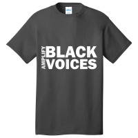 Amplify Black Voices Amplifyblackvoices History Month Gift Character V Basic T-shirt | Artistshot