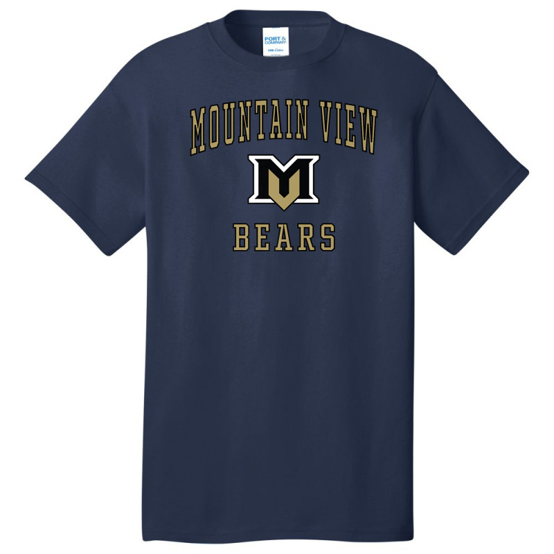 Mountain View High School Bears C1 Basic T-shirt | Artistshot