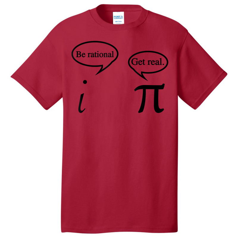 Funny Get Real Math Geek   Math Teacher Gift T Retro Basic T-shirt | Artistshot