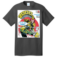 Judge Dredd Dredd Police Mega City Mega City Mega City One Cover Punk  Basic T-shirt | Artistshot