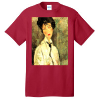 Amedeo Modigliani Woman With Black Cravat Classic Basic T-shirt | Artistshot