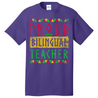 Cool Bilingual Teacher Giffor Black History Month Gifts Women Basic T-shirt | Artistshot