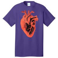 Anatomic Vintage Heart, Anatomic Vintage Heart Art, Anatomic Vintage H Basic T-shirt | Artistshot