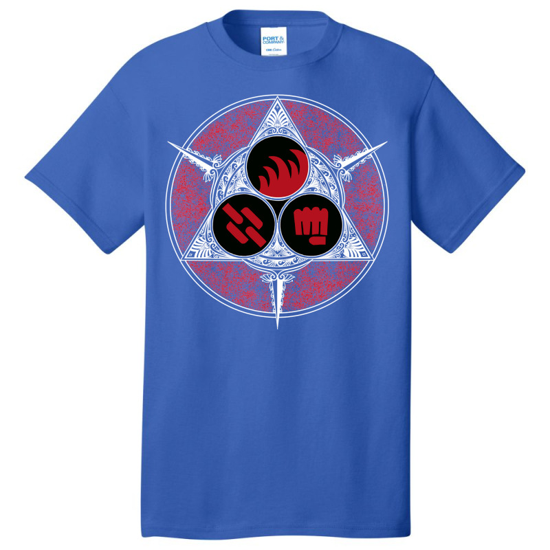 Vampire The Masquerade Disciplines Oblivion, Dominate, Potence - Sunwe Basic T-shirt | Artistshot