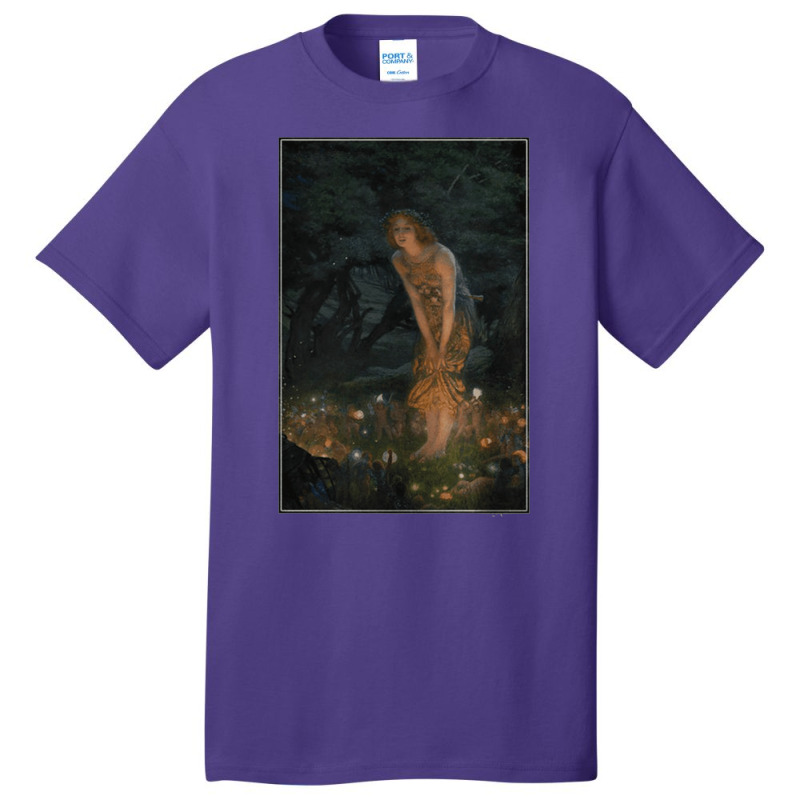 Fairy Gathering, Fairy Gathering Art, Fairy Gathering Vintage, Fairy G Basic T-shirt | Artistshot