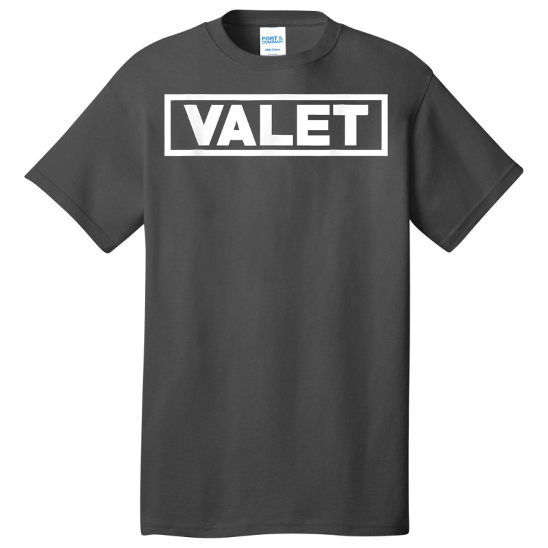 Valet Car Parking Lot Attendant Hotel & Restaurant Employee Basic T-shirt by STACYSCHUDEL | Artistshot