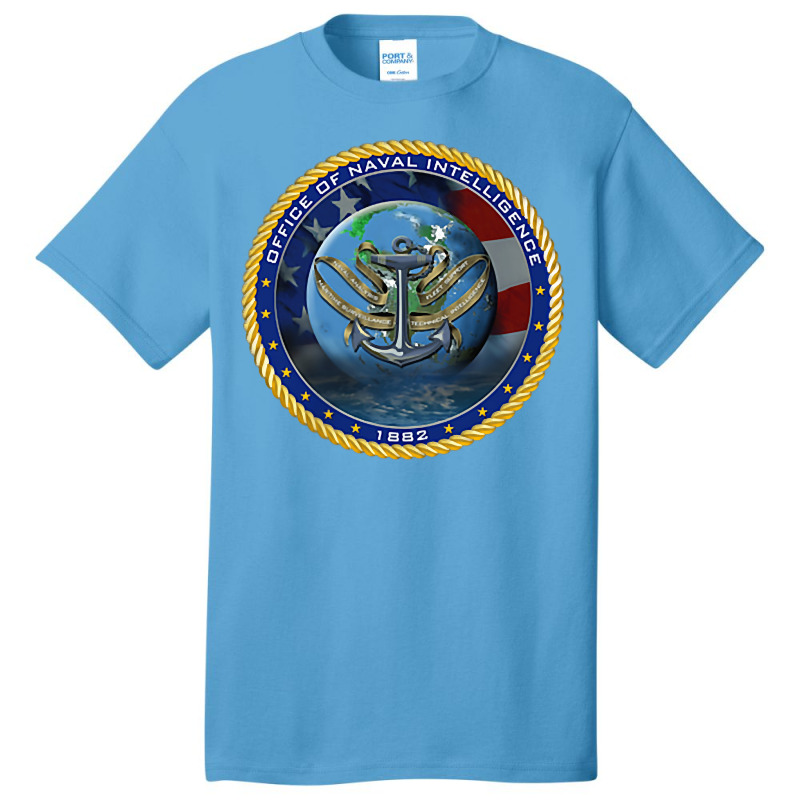 Office Of Naval Intelligence Oni Navy Military Veteran Patch Basic T-shirt by MarjorieWillie | Artistshot