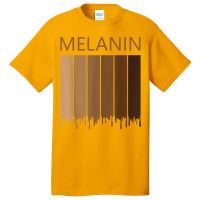 Drippin Melanin Womens Black History Month  Girls Bhm Funny Gifts Men Basic T-shirt | Artistshot