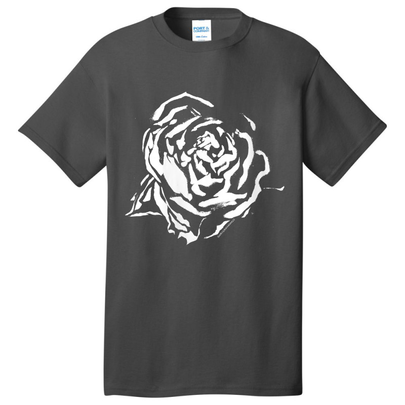 Womens Garygraham422 Graffiti Rose V-neck Basic T-shirt | Artistshot