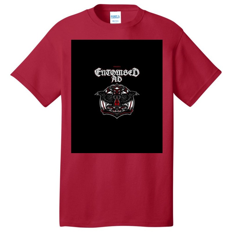 Entombed Ad Graphic Basic T-shirt | Artistshot