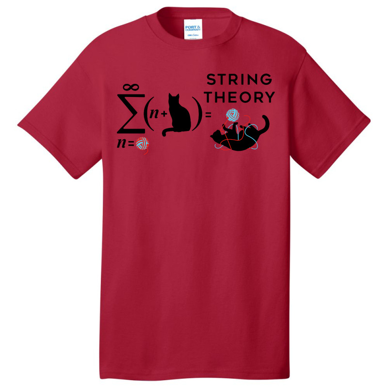 String Theory Basic T-shirt by AGSTshirt | Artistshot