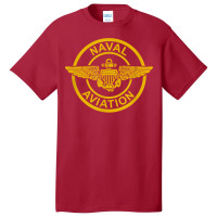 Naval Aviation Wings Patch Basic T-shirt | Artistshot