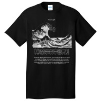 Harajuku, Big Wave In Front, Kanagawa, Harajuku Big Wave In Front, Har Basic T-shirt | Artistshot