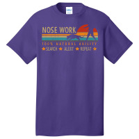 Nosework Dog Sport Training Nose Work Scent Work For Dogs Basic T-shirt | Artistshot