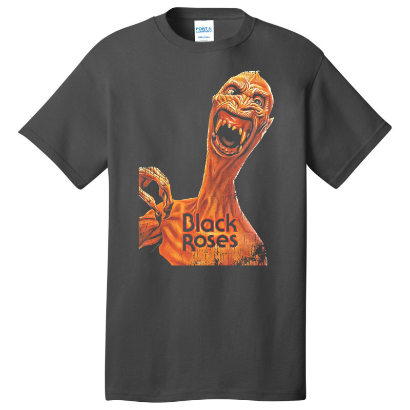 Black Roses, The Black Roses, Black Roses Art, Black Roses Vintage, Bl Basic T-shirt | Artistshot