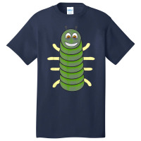 Green Caterpillar Character Cute Animal Halloween Costume Basic T-shirt | Artistshot