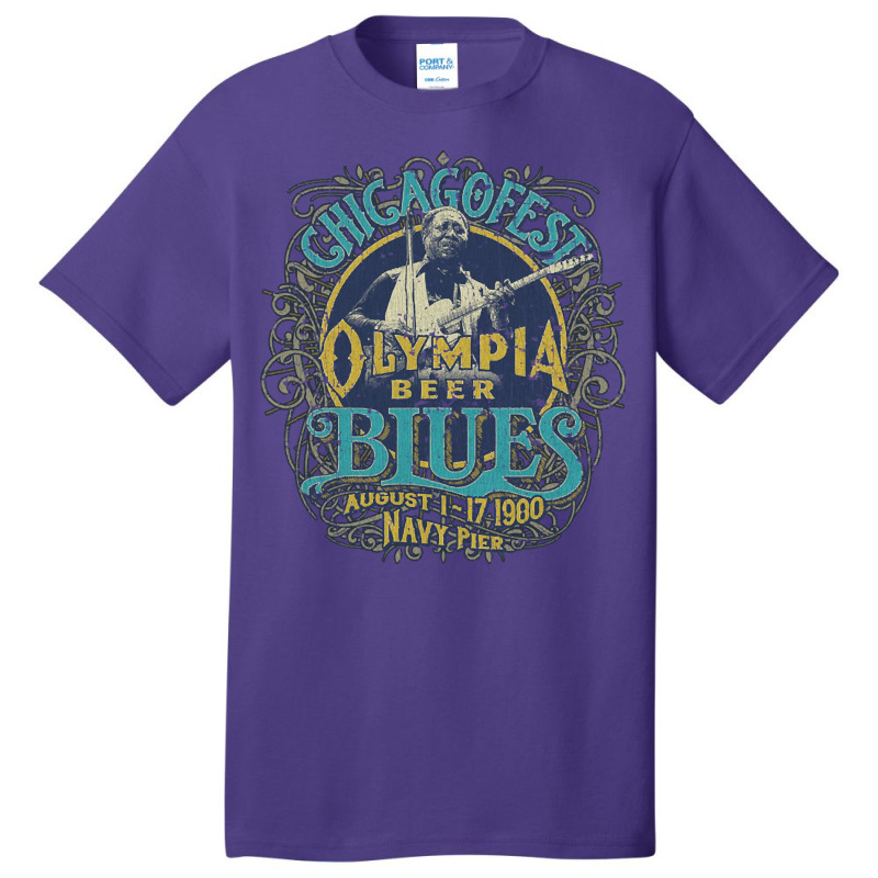 Olympia Beer Blues, The Olympia Beer Blues, Chicagofest Blues 1980, Ol Basic T-shirt | Artistshot