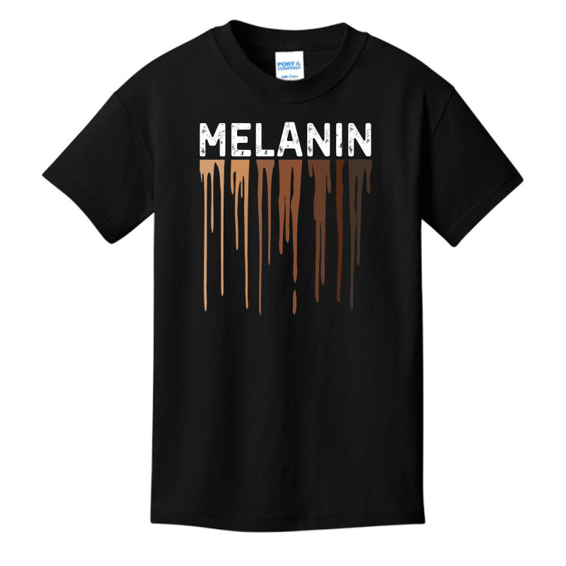 Drippin Melanin  For Women Pride  Gifts Black History   Copy Basic Youth T-shirt | Artistshot