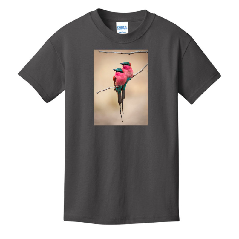 Puffy Bee Eaters Basic Youth T-shirt by cm-arts | Artistshot