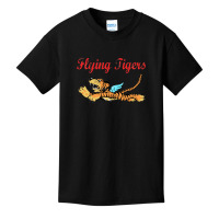 Flying Tigers Wwii Distressed Basic Youth T-shirt | Artistshot