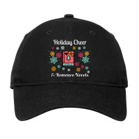 Holiday Cheer And Romance Novels Writer Reading Bo Adjustable Cap | Artistshot