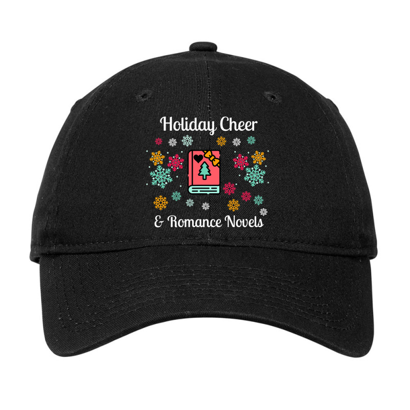 Holiday Cheer And Romance Novels Writer Reading Bo Adjustable Cap by JanChao | Artistshot