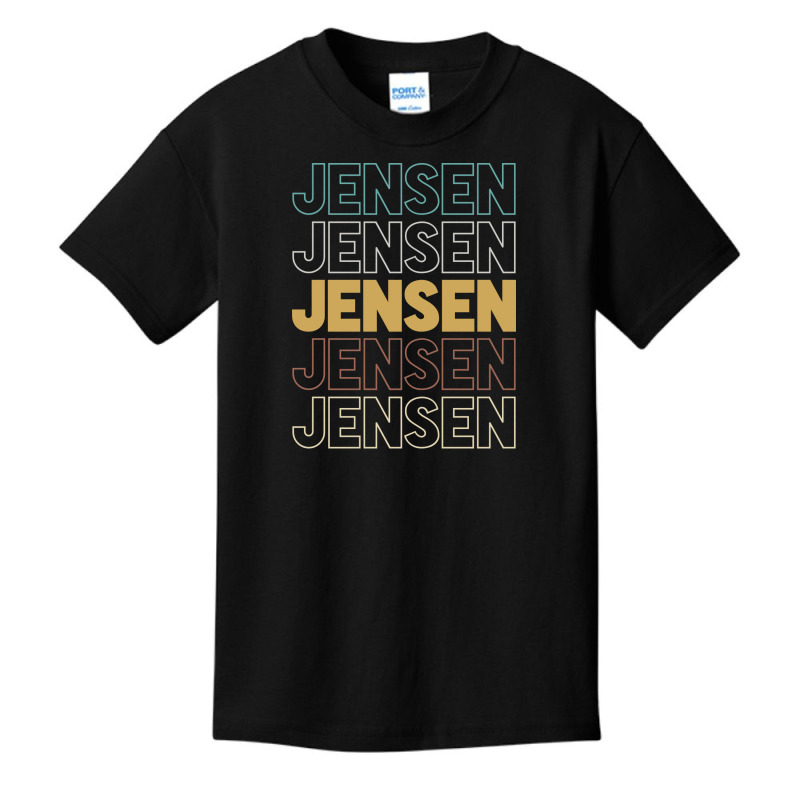 Jensen Jensen Jensen Jensen Jensen Basic Youth T-shirt | Artistshot