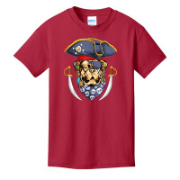 Dogue De Bordeaux Pirate Funny Halloween Bordeaux Mastiff Basic Youth T-shirt | Artistshot