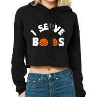 Halloween I Serve Boos Funny Barkeep Mixologist Ba Cropped Hoodie | Artistshot